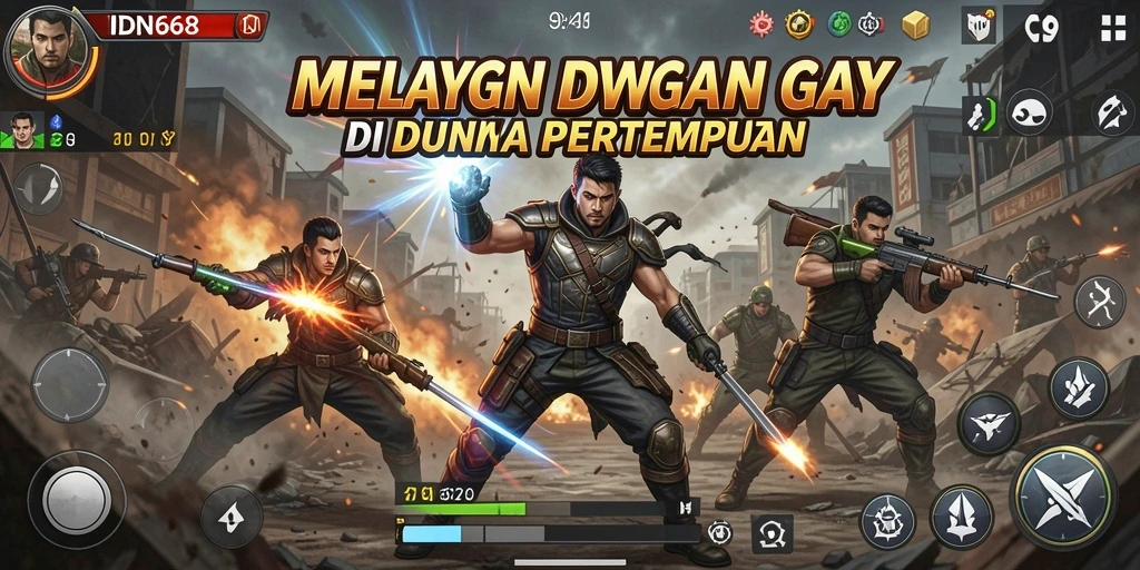 Gameplay seru dan menantang di IDN668 dengan aksi bertarung yang cepat.