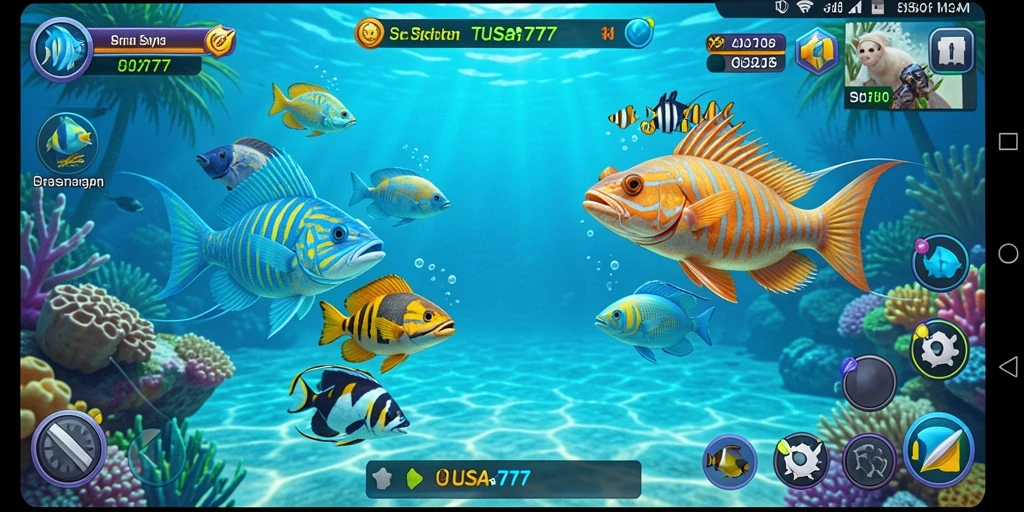 Tampilan gameplay LUSA777 yang menarik dengan aksi seru Tembak Ikan.