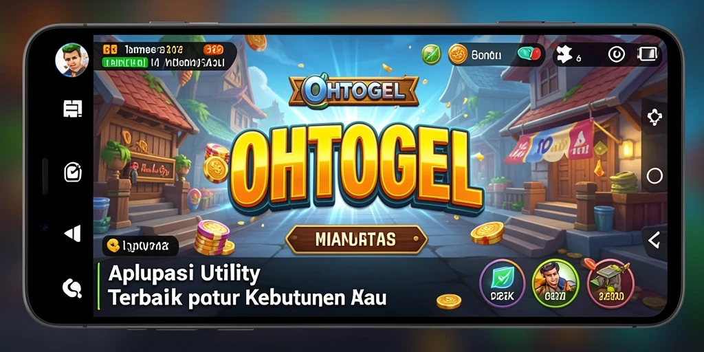 Tampilan aplikasi OHTOGEL dengan fitur pengingat dan pencatatan.