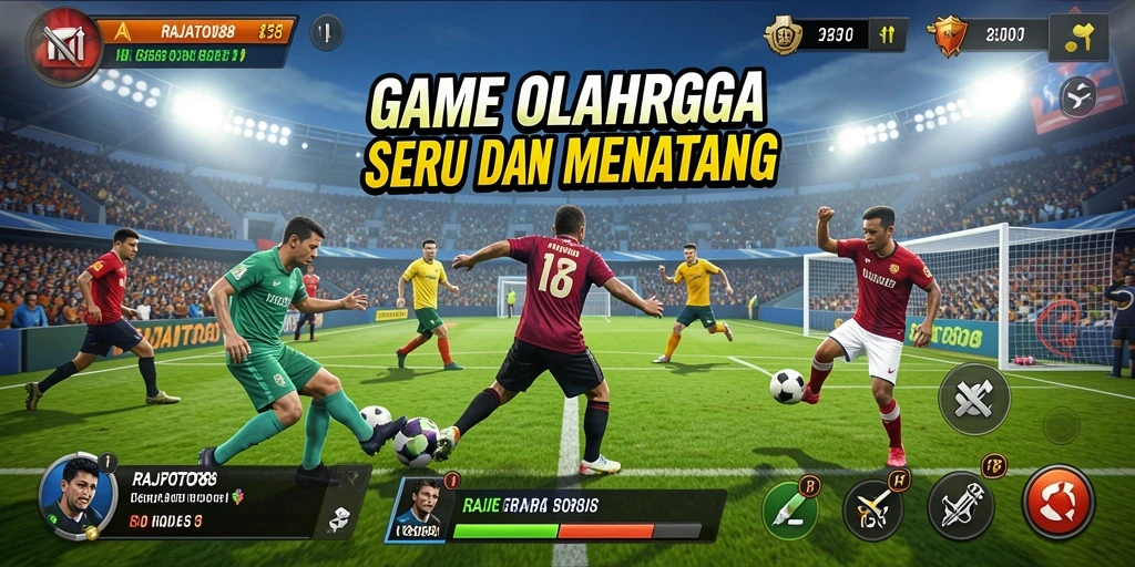 Tampilan gameplay RAJATOTO88 yang seru dan interaktif.