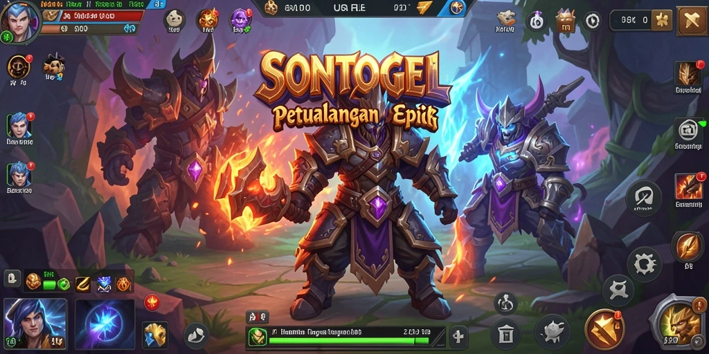 Gameplay seru di dalam dunia fantasi SONTOGEL.