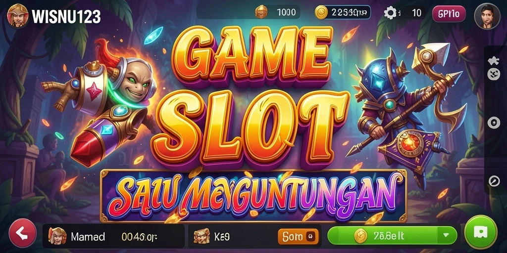Tampilan gameplay menarik dari WISNU123 yang memikat pemain.